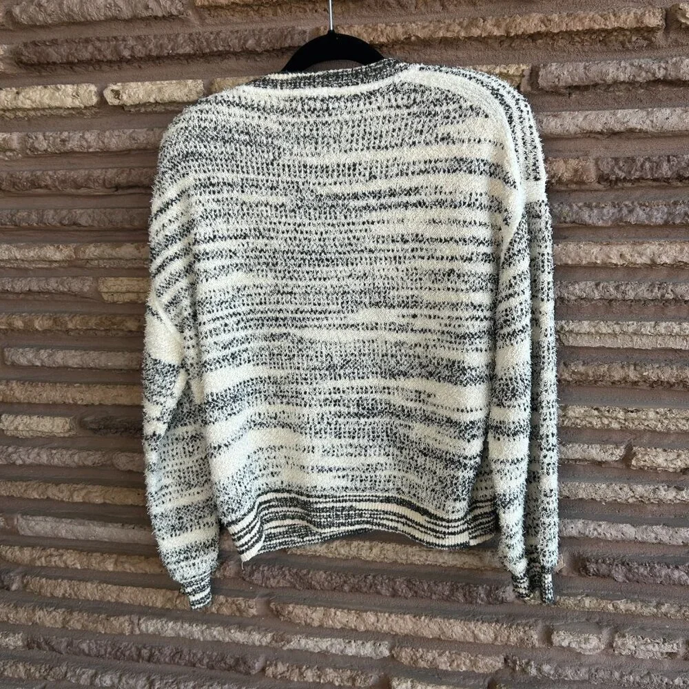 J. Crew Women’s Space-dyed Textured Cardigan Sweater Size Medium